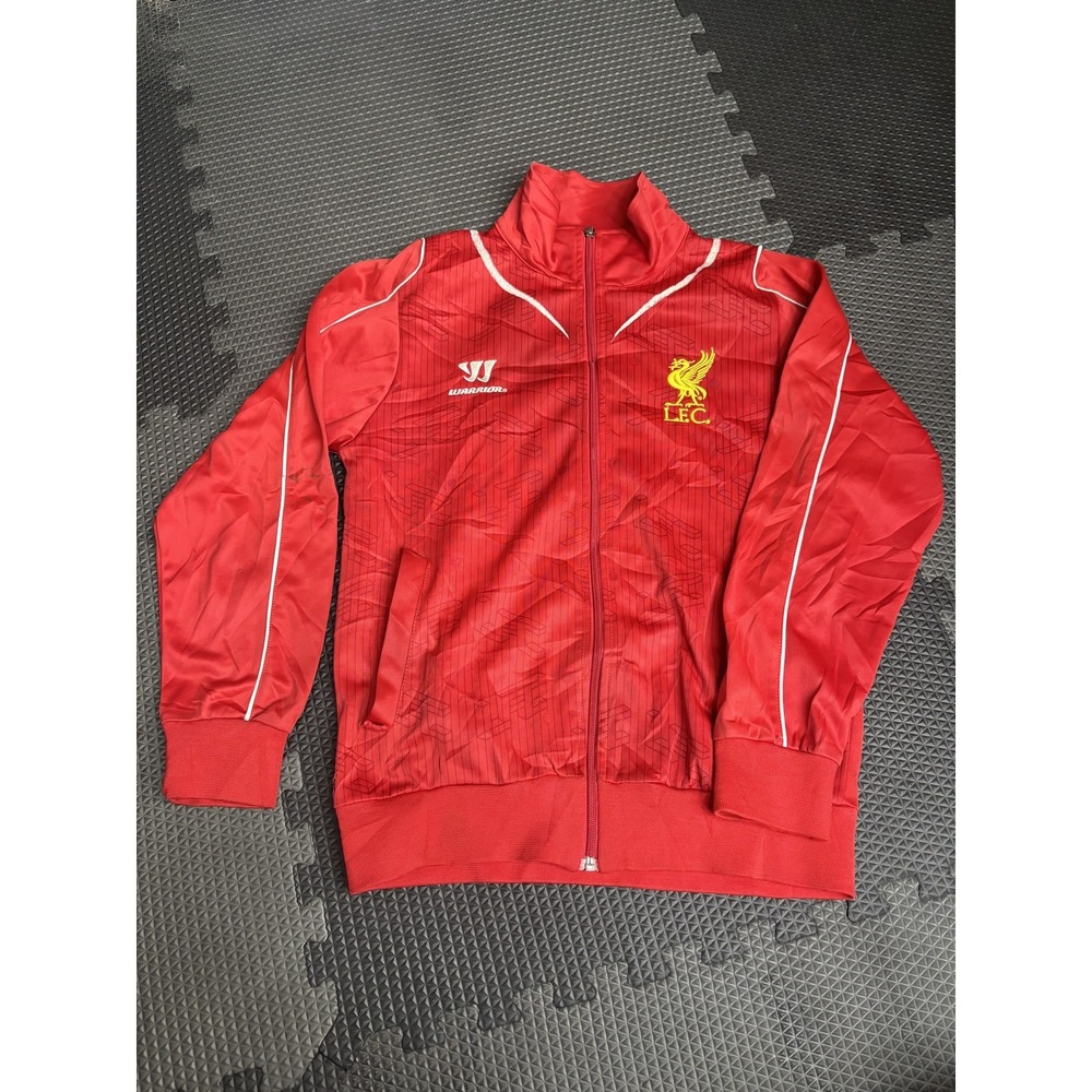 Liverpool FC Warrior Full Zip Track Jacket Red Men's Small LFC Soccer Fan